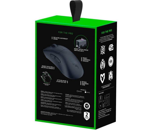 Razer DeathAdder V3 Pro Black - 1066503 - zdjęcie 7